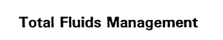 TOTAL FLUIDS MANAGEMENT logo