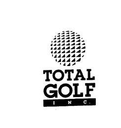 TOTAL GOLF INC. logo
