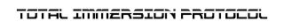 TOTAL IMMERSION PROTOCOL logo
