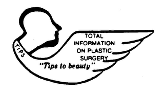TOTAL INFORMATION ON PLASTIC SURGERY "TIPS TO BEAUTY" TIPS logo