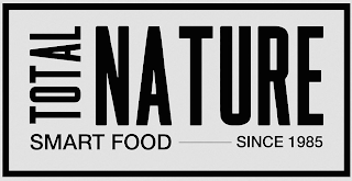 TOTAL NATURE SMART FOOD SINCE 1985 logo