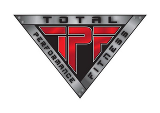 TOTAL PERFORMANCE FITNESS TPF logo