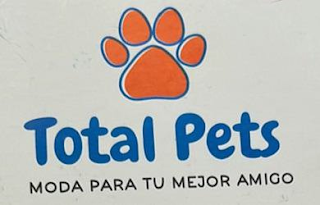 TOTAL PETS MODA PARA TU MEJOR AMIGO logo