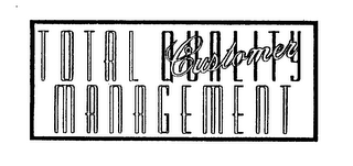 TOTAL QUALITY MANAGEMENT CUSTOMER logo