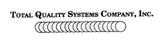 TOTAL QUALITY SYSTEMS COMPANY, INC. logo