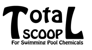 TOTAL SCOOP FOR SWIMMING POOL CHEMICALS logo