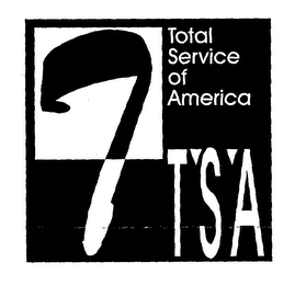 TOTAL SERVICE OF AMERICA TSA logo