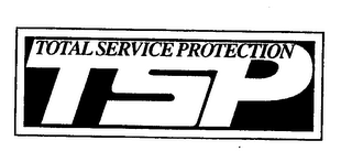 TOTAL SERVICE PROTECTION TSP logo