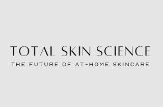 TOTAL SKIN SCIENCE THE FUTURE OF AT-HOME SKINCARE logo