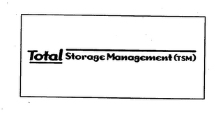 TOTAL STORAGE MANAGEMENT (TSM) logo