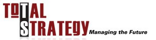 TOTAL STRATEGY MANAGING THE FUTURE logo