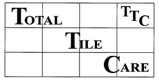 TOTAL TILE CARE TTC logo