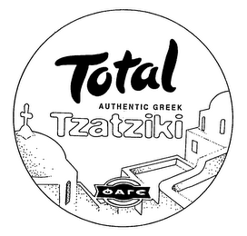 TOTAL TZATZIKI AUTHENTIC GREEK logo