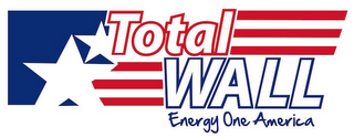 TOTAL WALL ENERGY ONE AMERICA logo