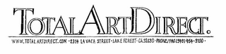 TOTALARTDIRECT. logo