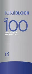 TOTALBLOCK SPF 100 CON UV-MAX TECHNOLOGY logo