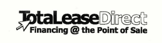 TOTALEASEDIRECT FINANCING @ THE POINT OF SALE logo