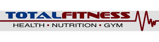 TOTALFITNESS HEALTH · NUTRITION · GYM logo