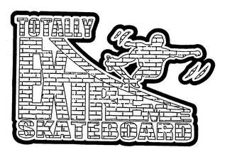 TOTALLY EXTREME SKATEBOARD logo