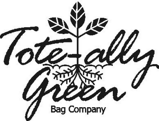 TOTE-ALLY GREEN BAG COMPANY logo