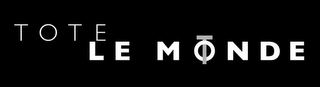 TOTE LE MONDE logo