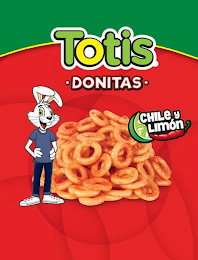 TOTIS · DONITAS · CHILE,Y LIMON logo
