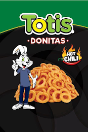 TOTIS · DONITAS · HOT CHILI logo