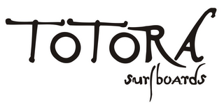 TOTORA SURFBOARDS logo