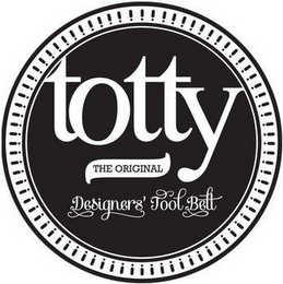 TOTTY THE ORIGINAL DESIGNERS' TOOL BELT logo