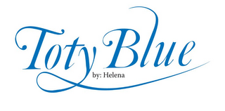 TOTY BLUE BY: HELENA logo