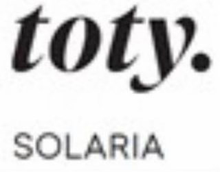 TOTY. SOLARIA logo