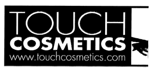 TOUCH COSMETICS WWW.TOUCHCOSMETICS.COM logo