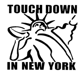 TOUCH DOWN IN NEW YORK logo
