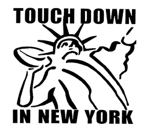 TOUCH DOWN IN NEW YORK logo