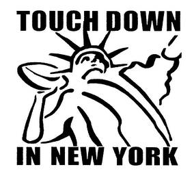 TOUCH DOWN IN NEW YORK logo