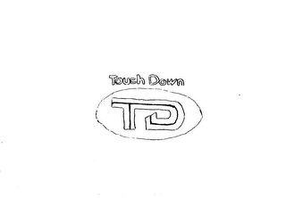 TOUCH DOWN TD logo