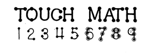 TOUCH MATH 1 2 3 4 5 6 7 8 9 logo