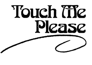 TOUCH ME PLEASE logo