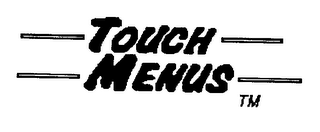 TOUCH MENUS logo