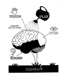 TOUCH PLAY SOUND EYES SECURITY SENSORY MOTOR STRIP logo
