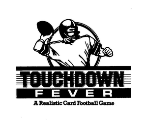 TOUCHDOWN FEVER A REALISTIC CARD FOOTBALL GAME logo