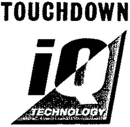 TOUCHDOWN IQ TECHNOLOGY logo