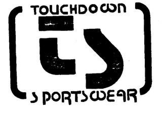 TOUCHDOWN TS SPORTSWEAR logo