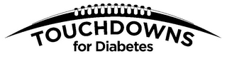 TOUCHDOWNS FOR DIABETES logo