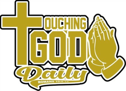 TOUCHING GOD DAILY ROMANS 10:5–10 logo