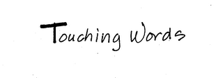 TOUCHING WORDS logo