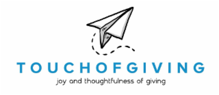 TOUCHOFGIVING JOY AND THOUGHTFULNESS OF GIVING logo