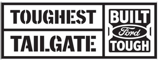 TOUGHEST TAILGATE BUILT FORD TOUGH logo