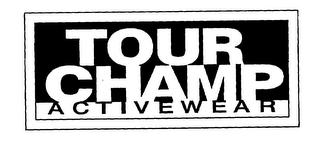 TOUR CHAMP ACTIVEWEAR logo