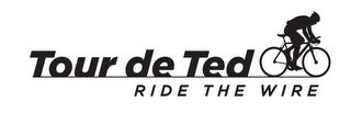 TOUR DE TED RIDE THE WIRE logo